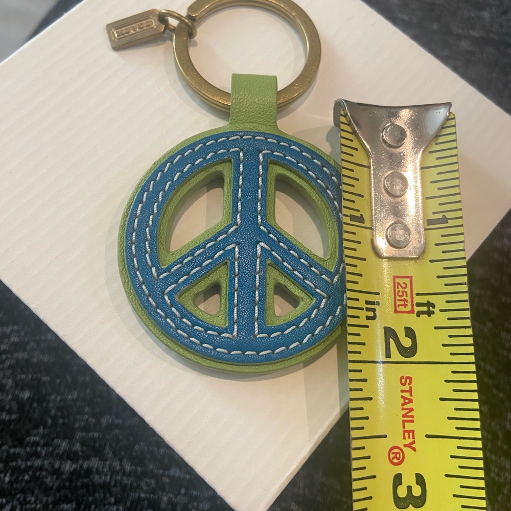 Coach Y2K Vintage Leather Peace Sign - Picture 5 of 5